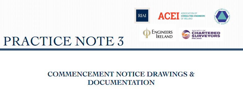 Part 3 BCAR Practice Notes – Commencement notice