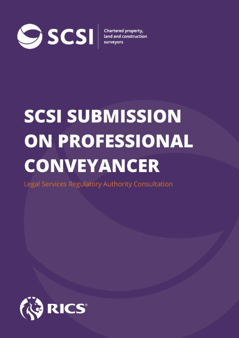 SCSI Professional Conveyancer Submission