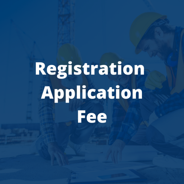 Registration Application Fees Public