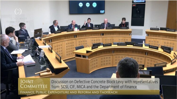 SCSI engages with Government on defective concrete block levy