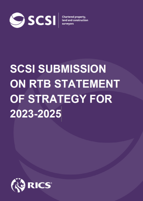 SCSI Submission on RTB Statement of Strategy for 2023-2025