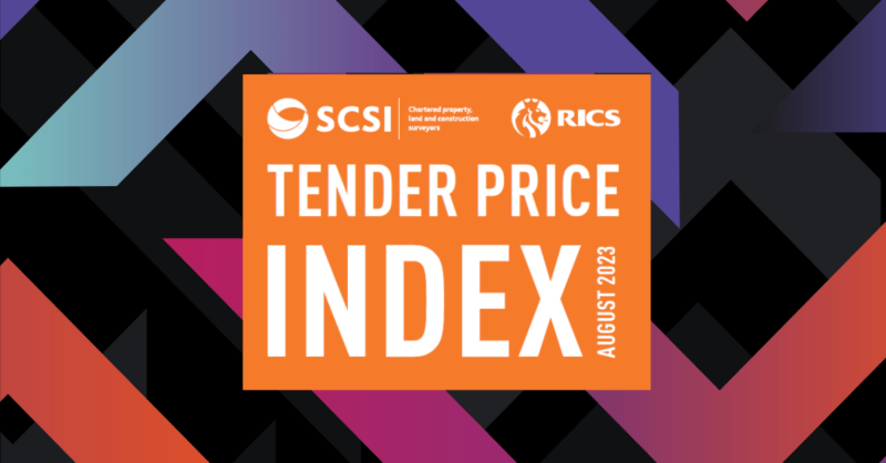 Tender Price Index – August 2023